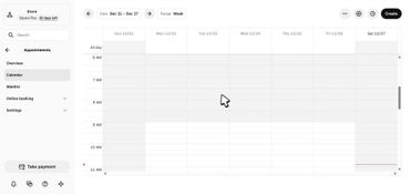 Square POS: Square Appointments