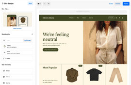 Square POS: Square Website Designer