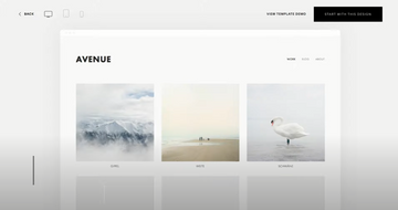 Squarespace Screenshot