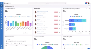 SugarCRM: Leads Dashboard