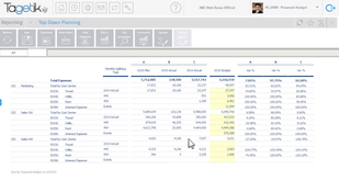 CCH Tagetik: CCH Tagetik Top Down Planning