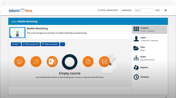 TalentLMS Screenshot