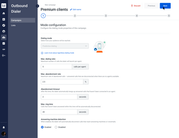 Talkdesk Outbound Dialer Screenshot