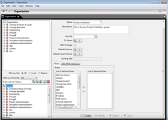 Teamcenter PLM: Organization