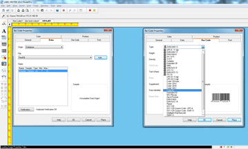 LABEL MATRIX Screenshot