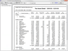 Fixed Assets CS: Fixed Asset Detail