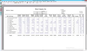 TimeSuite ERP: Job List Detail