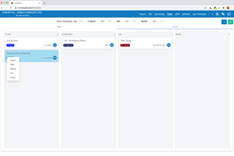 TimeSuite ERP: Task Board