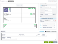 Tipalti: Review Invoice