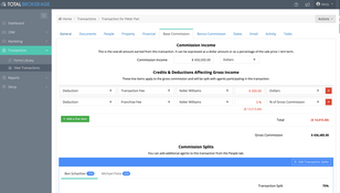 TotalBrokerage: Transaction Commission