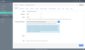 TotalBrokerage: Transaction General