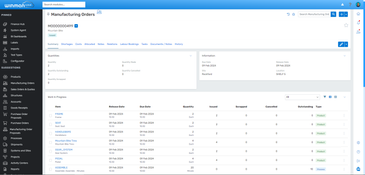 WinMan ERP: WinMan Manufacturing Orders