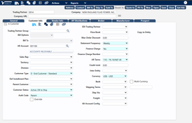 Visibility ERP: Customer Management