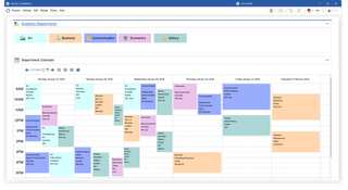 Visual Planning: Visual Planning Department Schedule