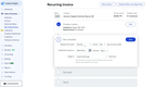 Wave Accounting: Recurring Invoice