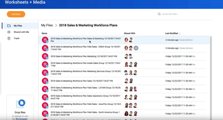 Workday HCM: Worksheets and Media