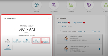 Workforce Go! HCM Screenshot