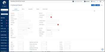 WorkWave PestPac: Advanced Search