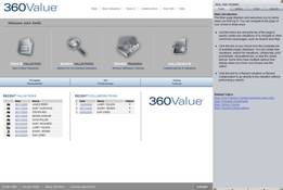 360Value: Homepage
