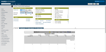 Yardi Voyager Property Management: Dashboard