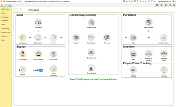 AccountingSuite Screenshot
