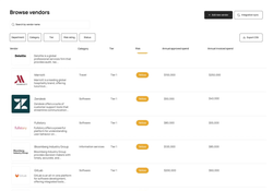 Zip: Vendors