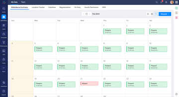 Zoho People Screenshot