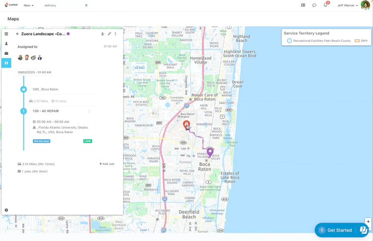 Zuper Location Intelligence