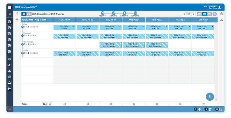 EasySchedule Shift Planner Employee Scheduling Software