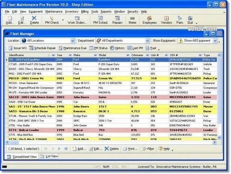 Fleet maintenance pro 14 serial numbers list