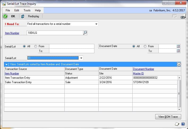 Internet Information Table Dynamics Gp