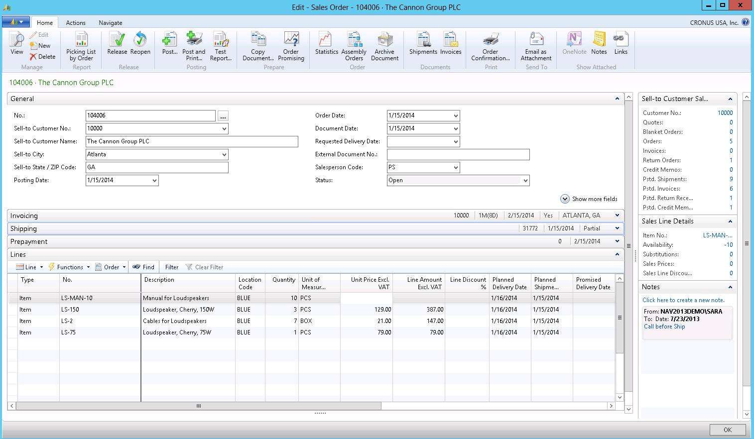 dynamics for sales pricing