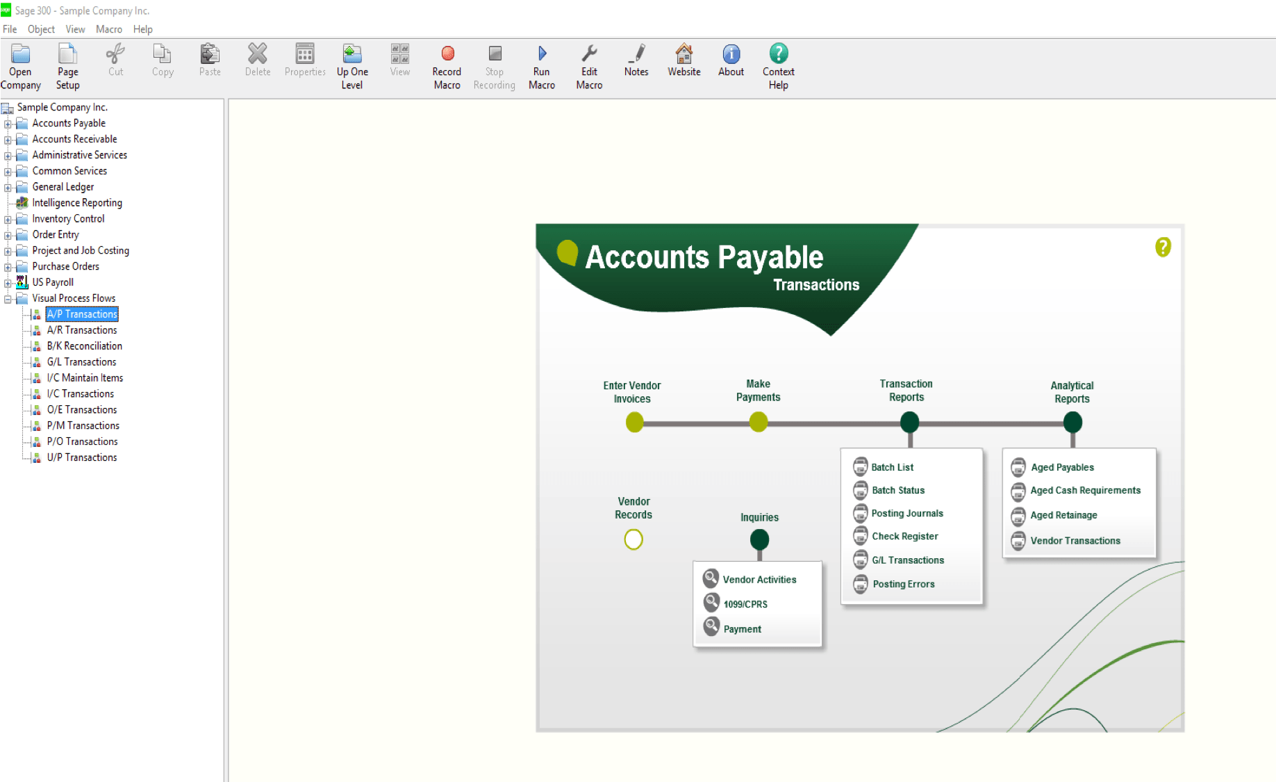 Sage 300 Chart Of Accounts