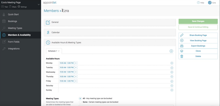 Appointlet Appointment Scheduling Software