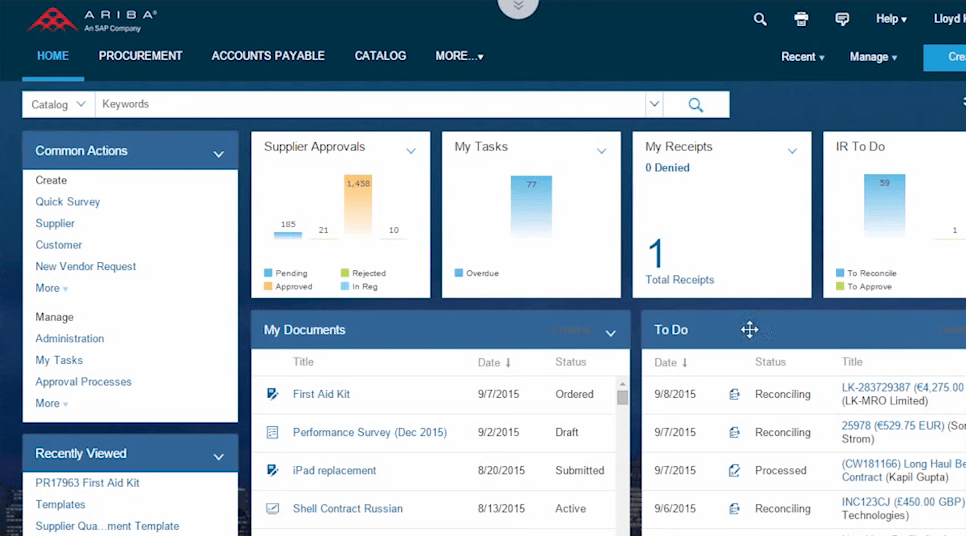 Sap Ariba Buying And Invoicing Procure To Pay Software 21 Reviews