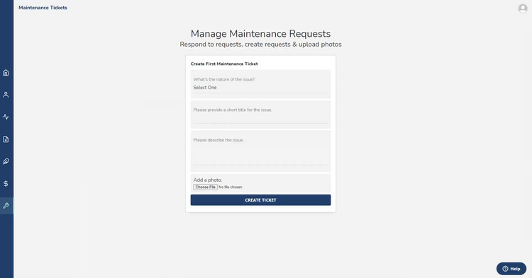 Avail Maintenance Tickets Free Property Management Software