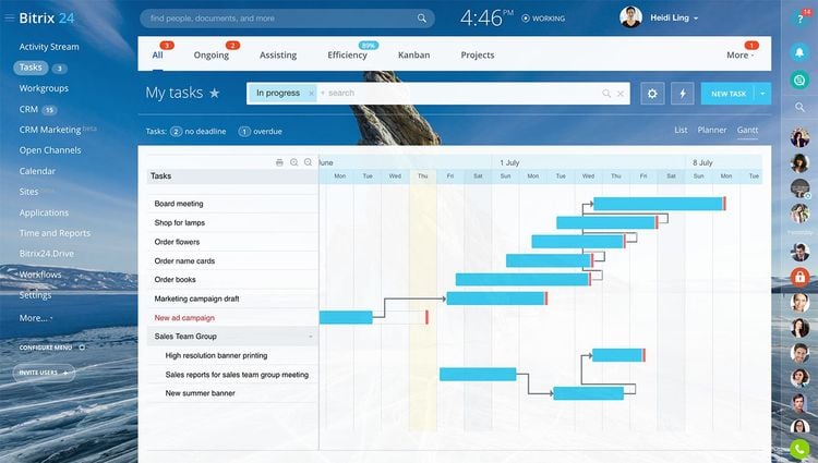 Bitrix24 Free Business Management Software