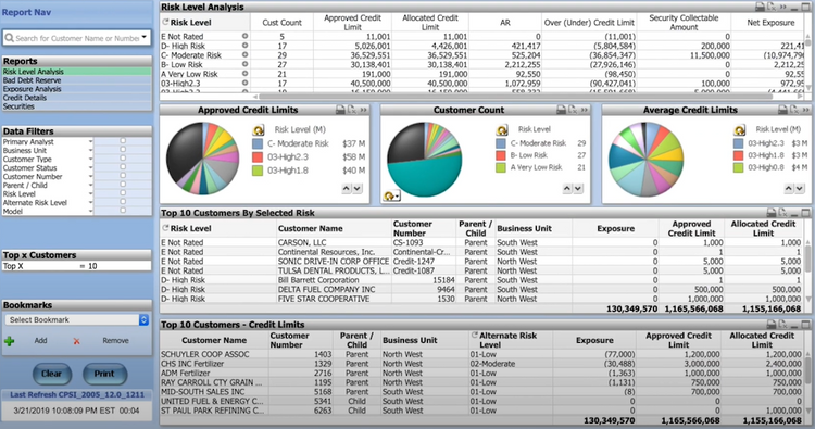 CreditPoint Software Risk Level Analysis