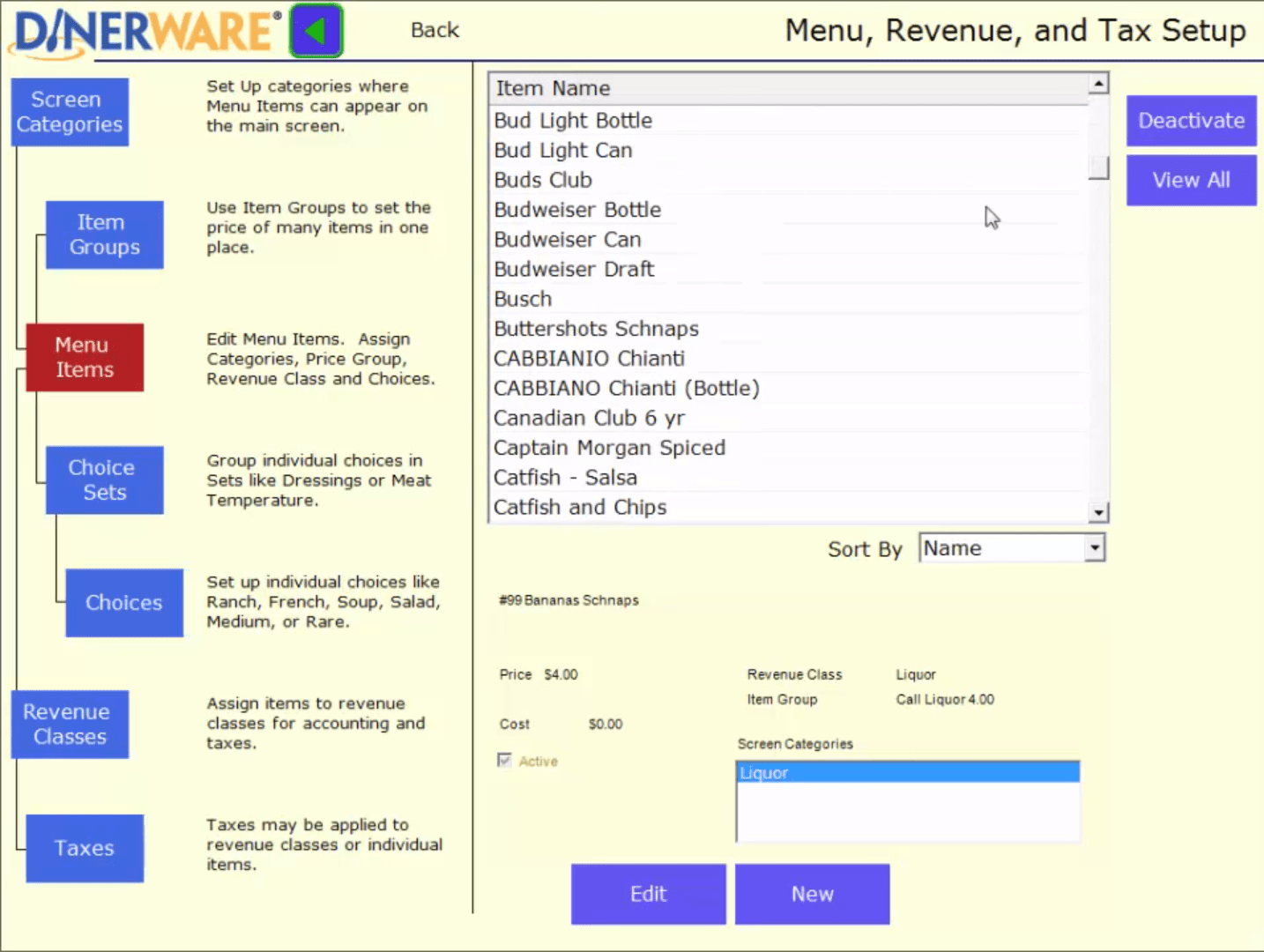 dinerware