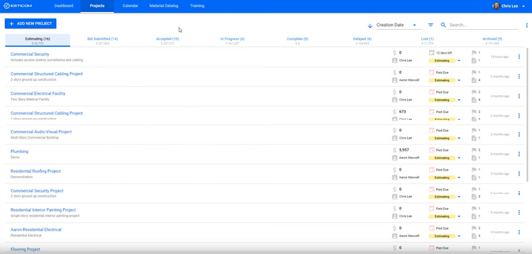 Esticom Construction Takeoff Software