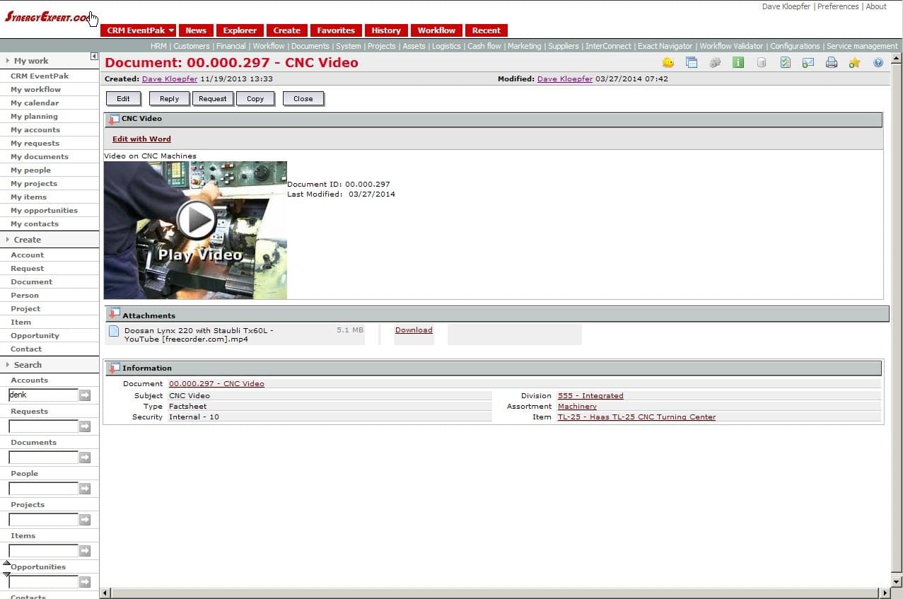 Exact Software Synergy | ERP Software | 2022 Reviews, Pricing