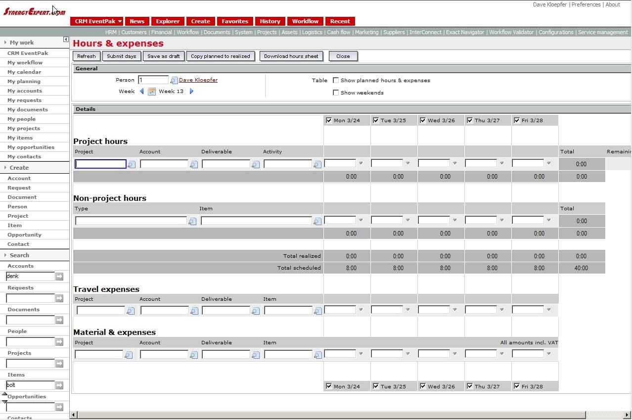 Exact Software Synergy | ERP Software | 2022 Reviews, Pricing