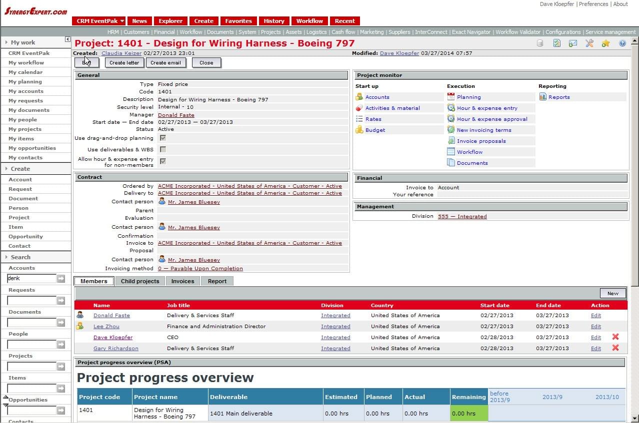 Exact Software Synergy | ERP Software | 2022 Reviews, Pricing