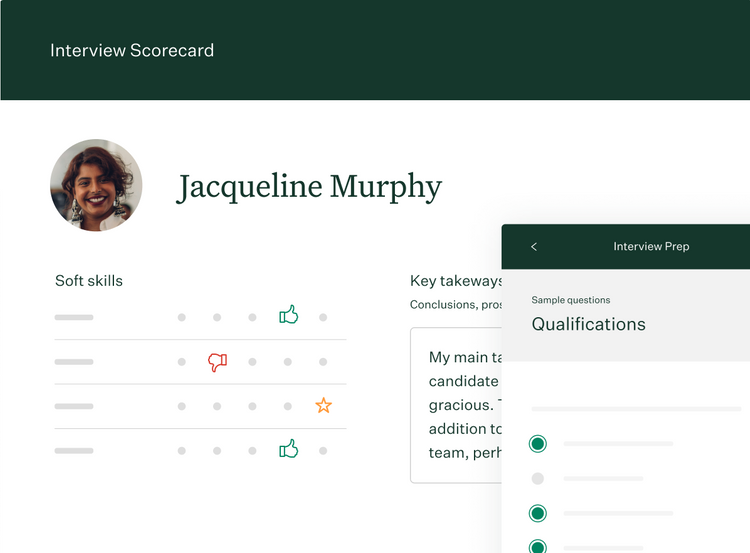 Greenhouse Recruiting Software Interview Scorecards