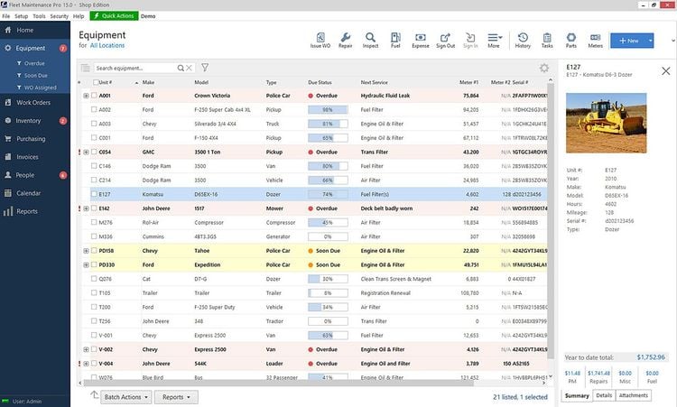 Fleet Maintenance Pro