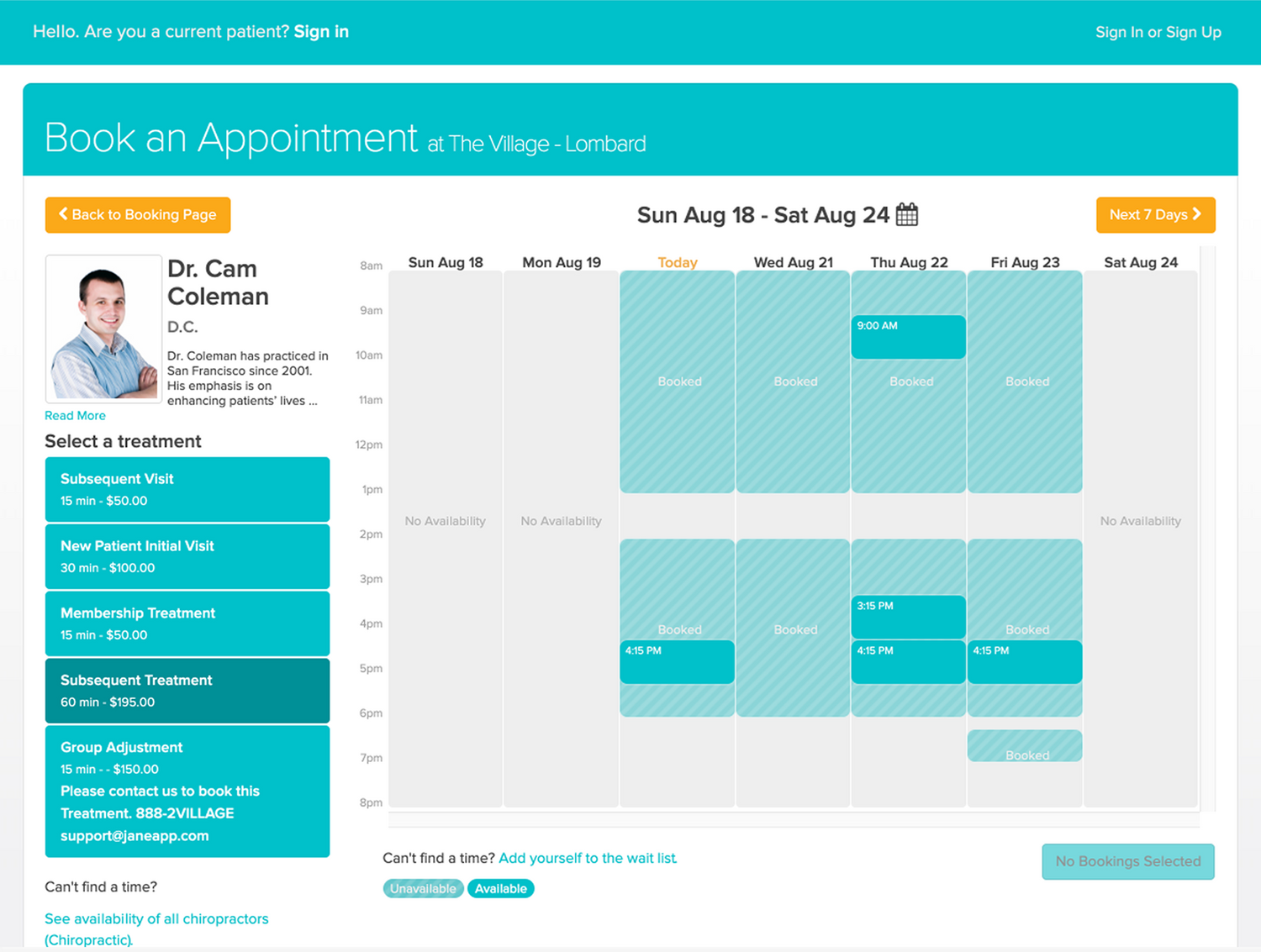 Schedule mac appointment