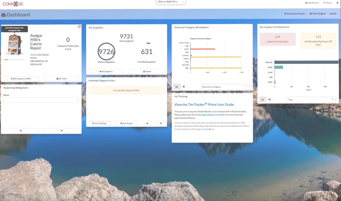 apexportal Demo Scenario 1 - apexanalytix - Ultimate Supplier