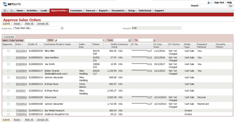 NetSuite ERP for Stock Control