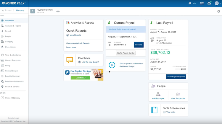 Paychex Flex Software