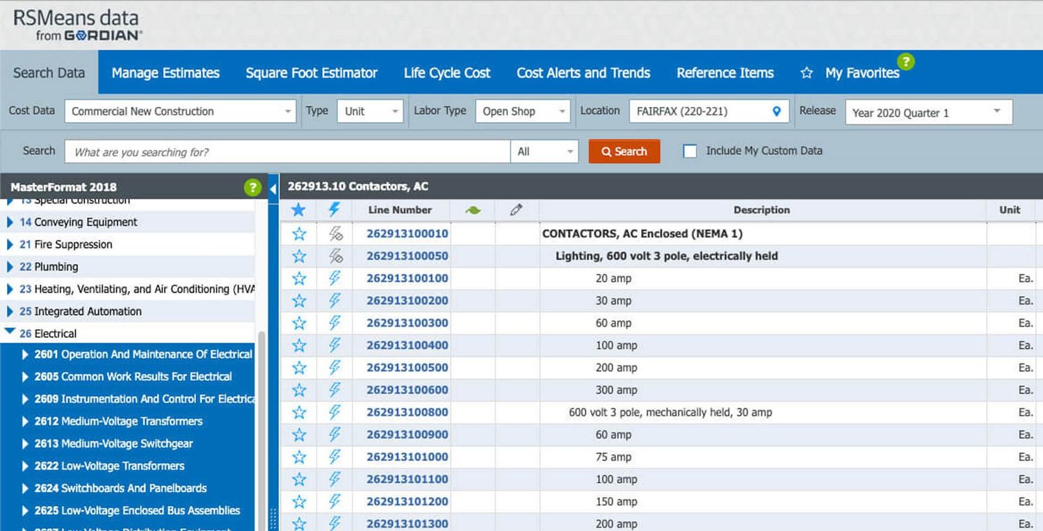 Construction Estimating Software